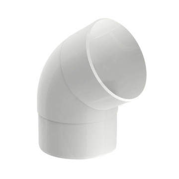 CODO 60º CANALETA PVC BLANCO  