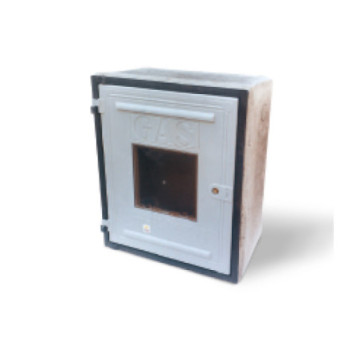 GABINETE GAS C/PTA PVC S/VISOR