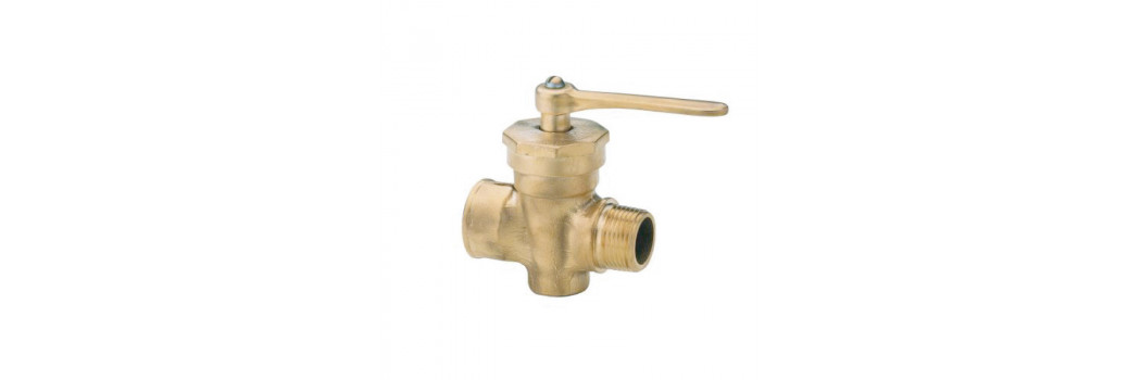 LLAVE GAS BRONCE - FV